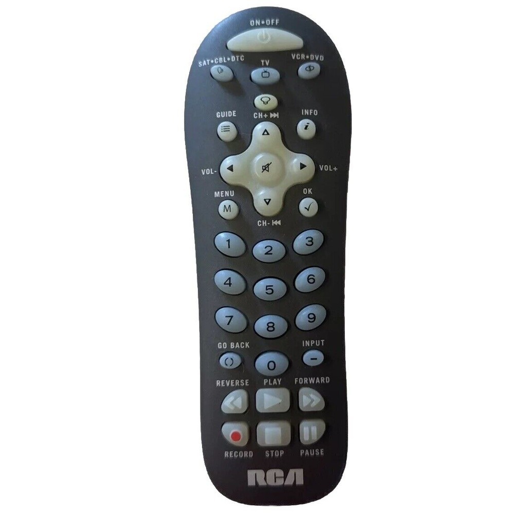 RCA RCR312WR Universal Remote Control Light Up Genuine-Pre Owned